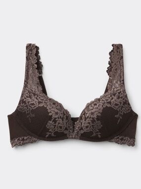 BRAND NEW Intimissimi Brown Super Push-Up Bra in 34B